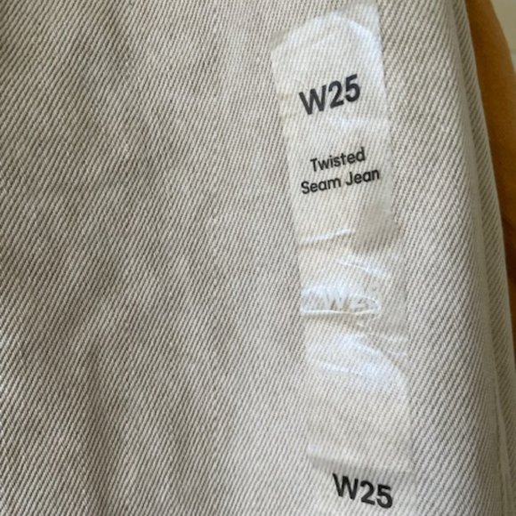 NWT CK Calvin Klein Standards Jeans Denim Willy Chavarria UNISEX 25 XS - Picture 9 of 12